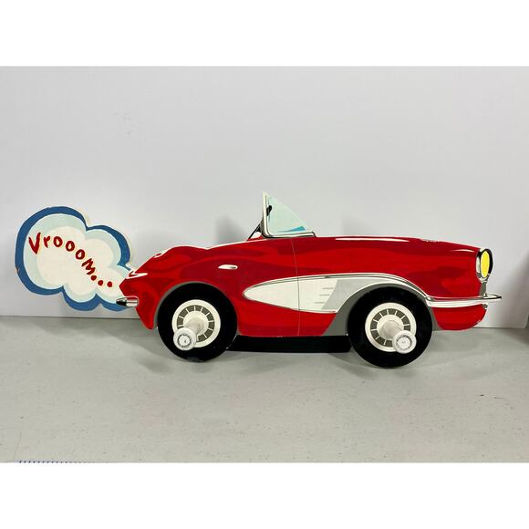 Lady Jayne LTD Little Red Sportscar Wall Coat Rack Hooks - Picture 8 of 9